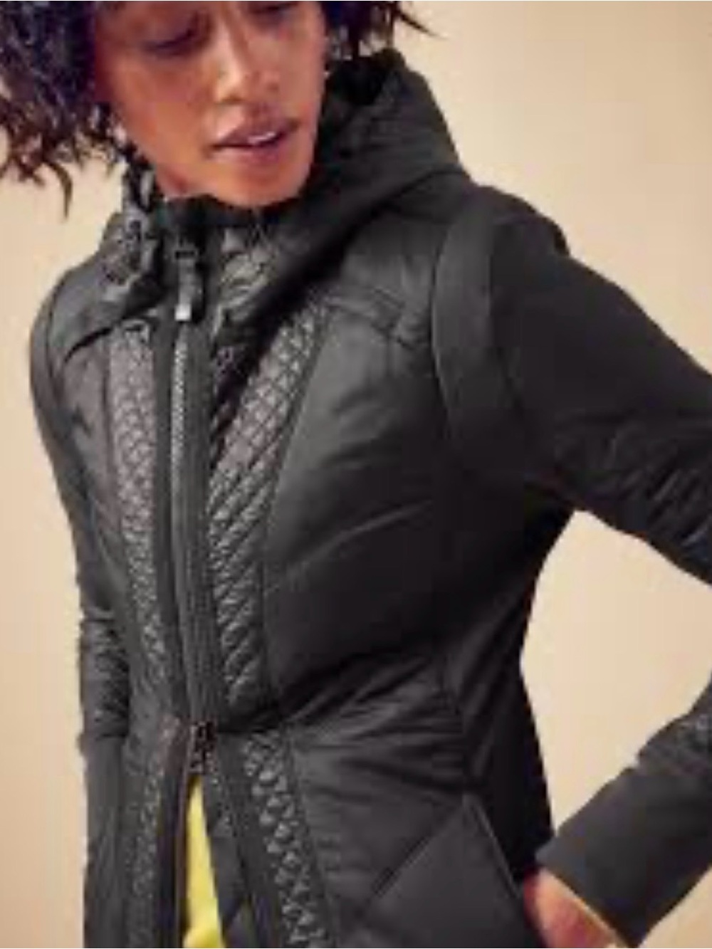 Athleta Primaloft Rock Ridge Quilter Hooded Jacket